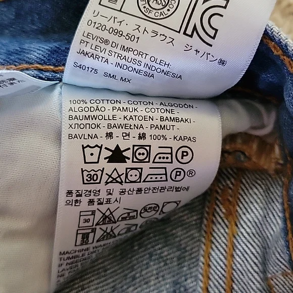 Levis 501 cutoff shorts - Picture 5 of 5